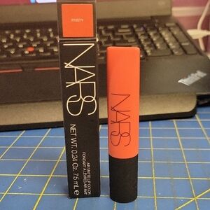 NARS Bold Mattec Red Lipstick Vibrant Color Feisty New